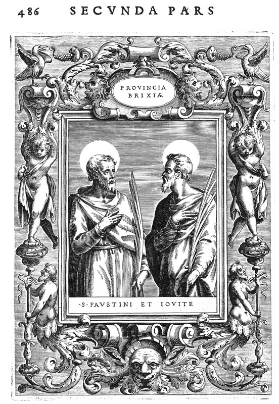 P. 0486 Faustinus & Jovita, Saints